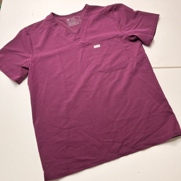 Figs Tops - Figs Women's Top in Purple